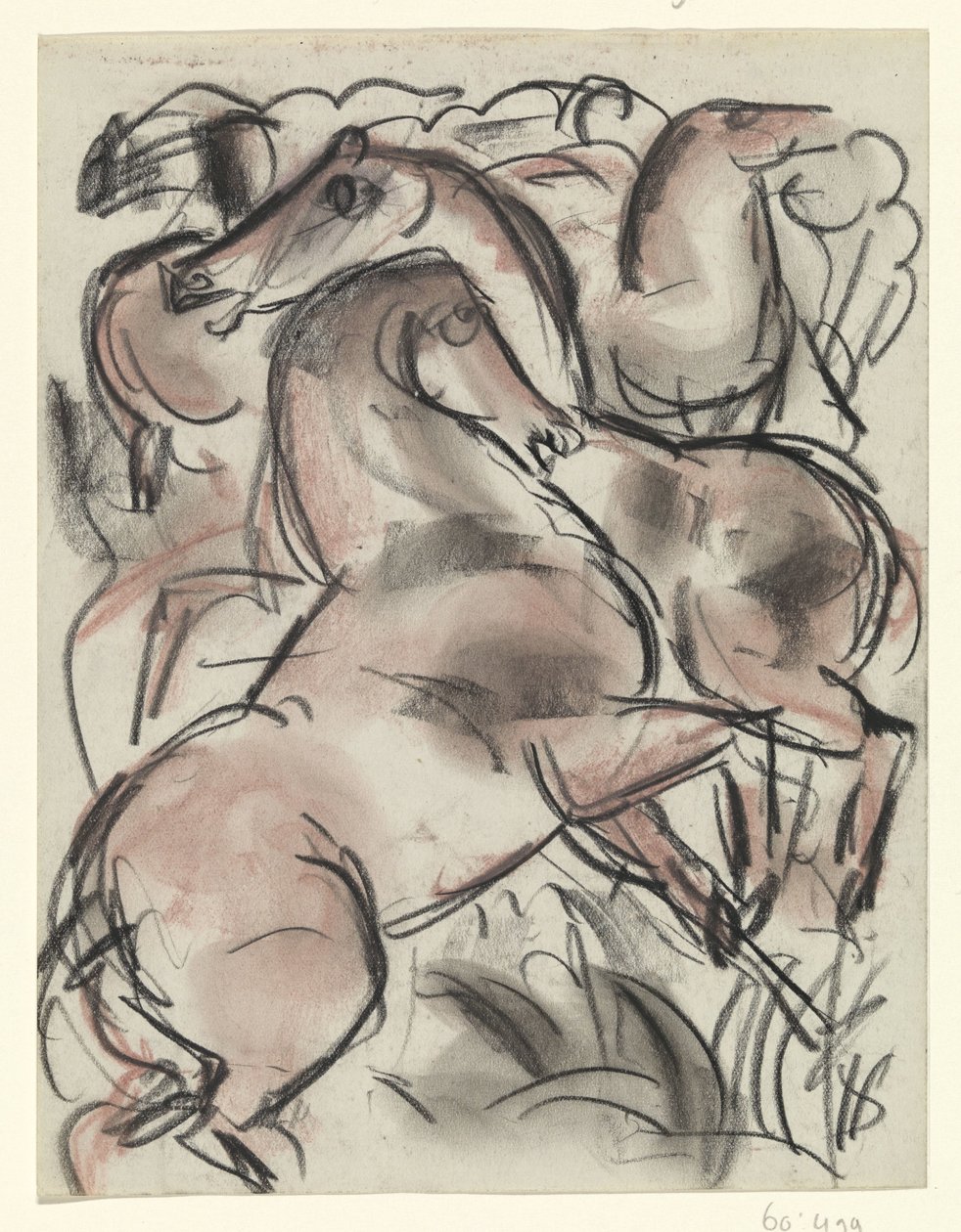 Doğada atlar by Leo Gestel