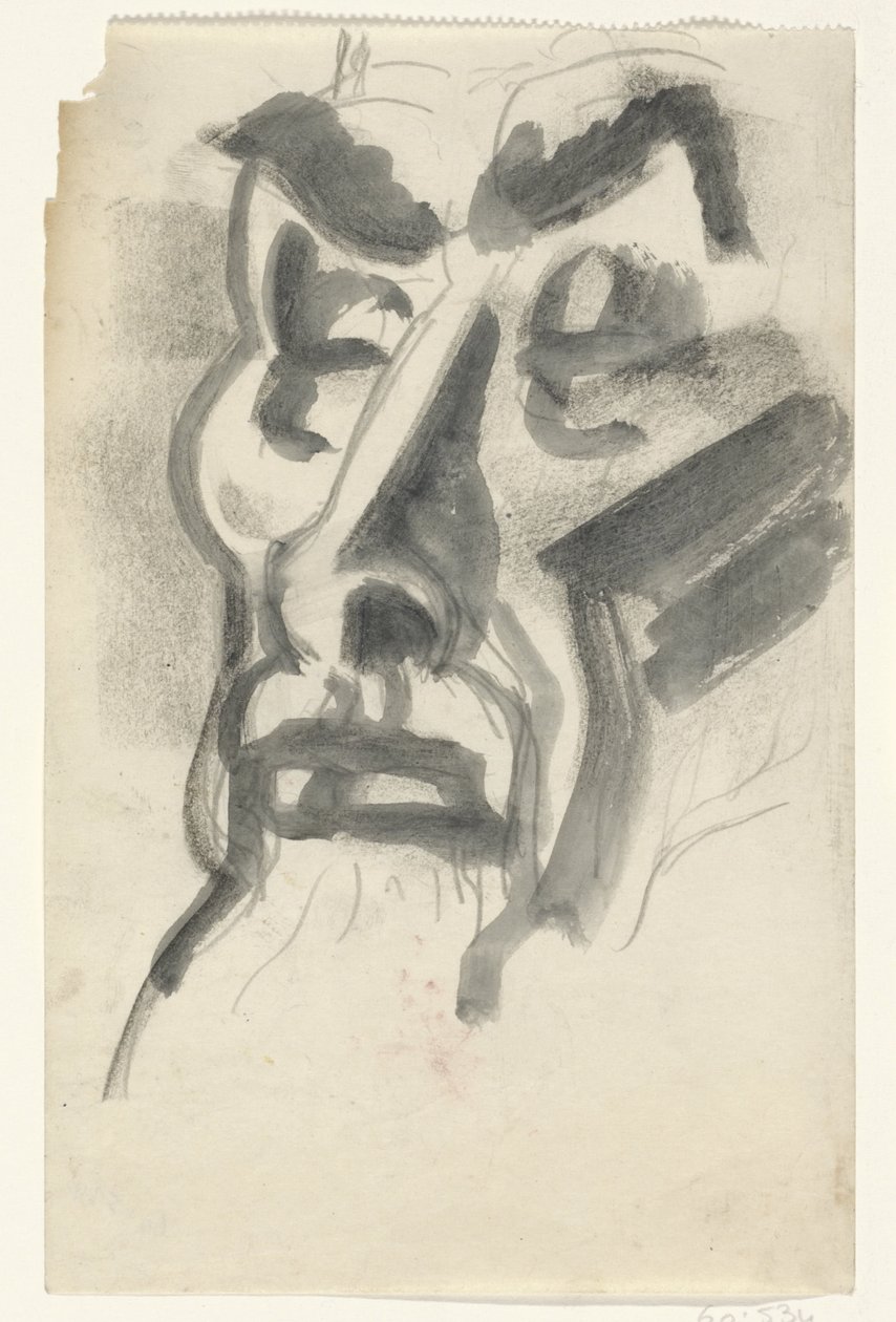 Jan Toorop'un Portresi by Leo Gestel