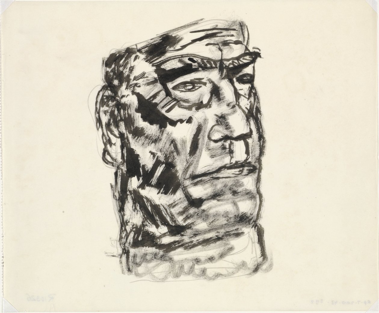 adam portresi Başlıksız by Leo Gestel