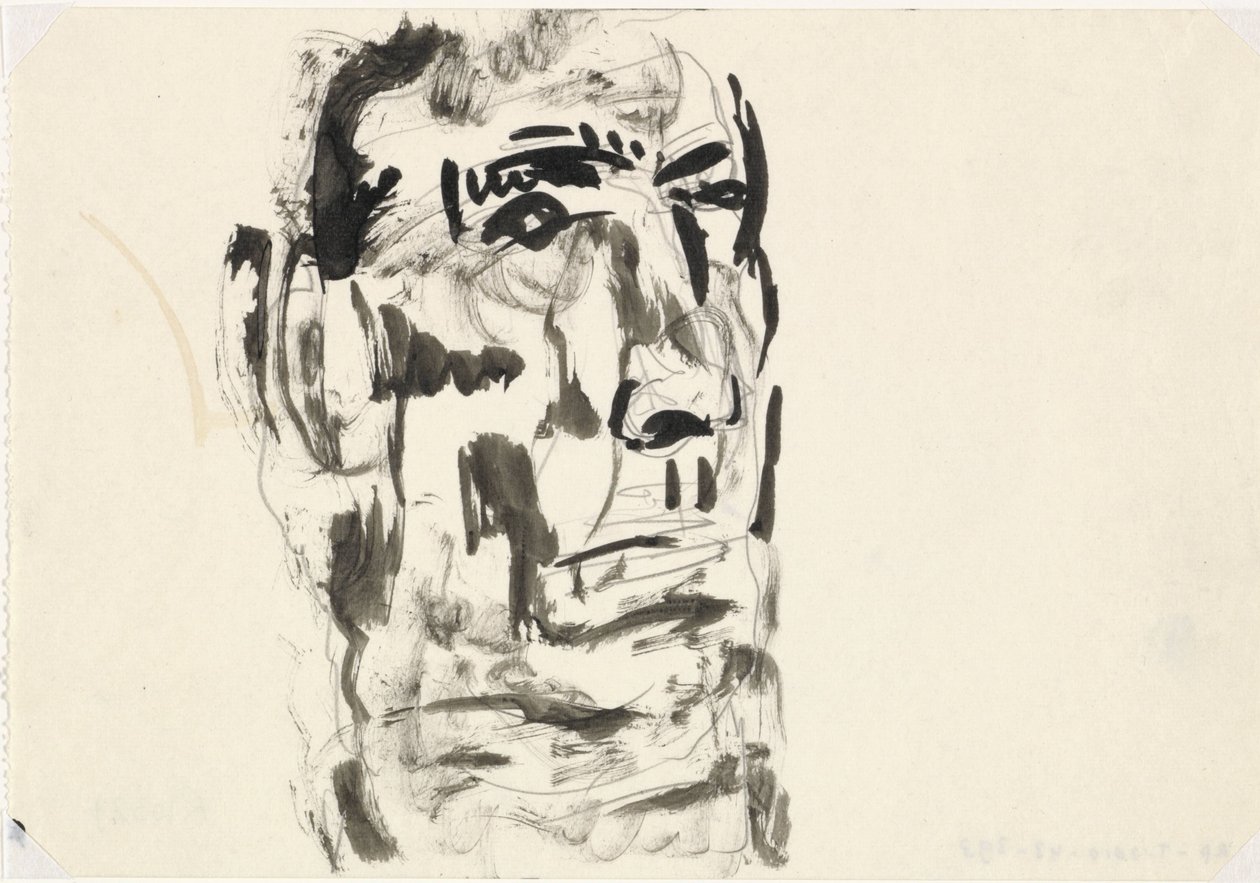 adam portresi Başlıksız by Leo Gestel