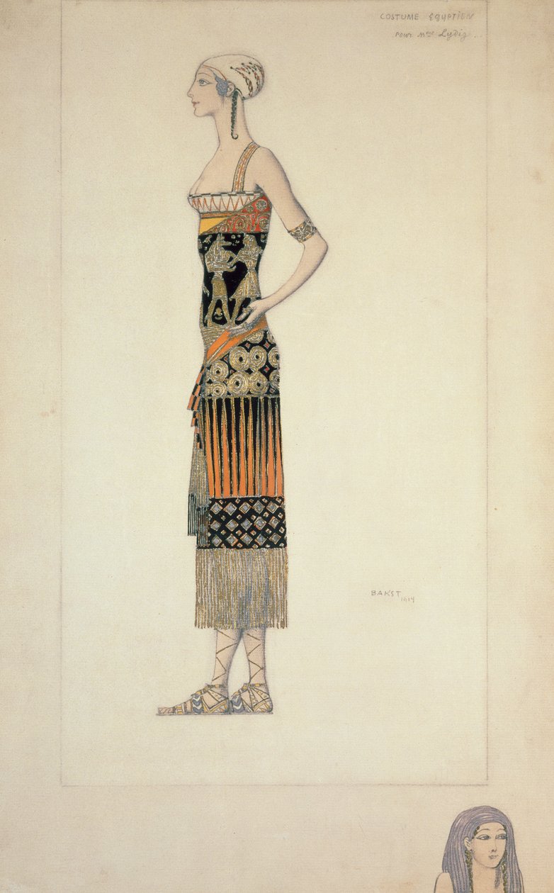 Mısır Kostümü by Leon Bakst