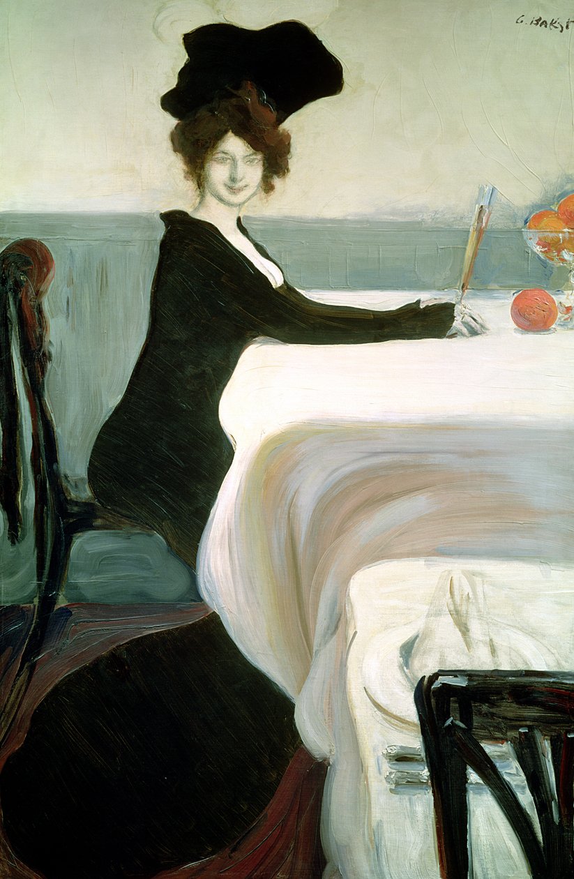 Öğle yemeği by Leon Bakst