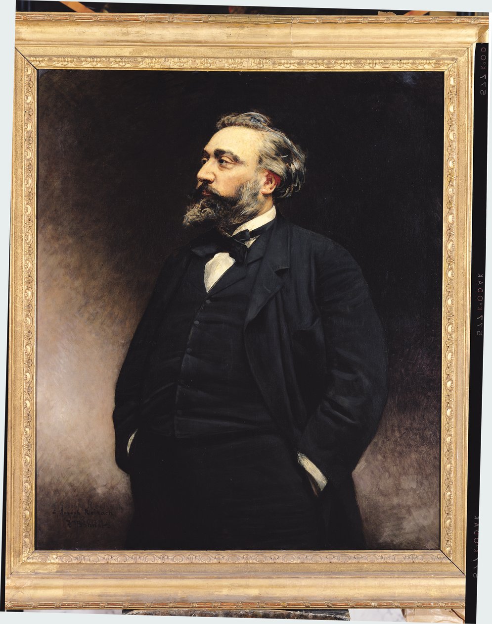 Leon Gambetta (1838-82) by Leon Joseph Florentin Bonnat
