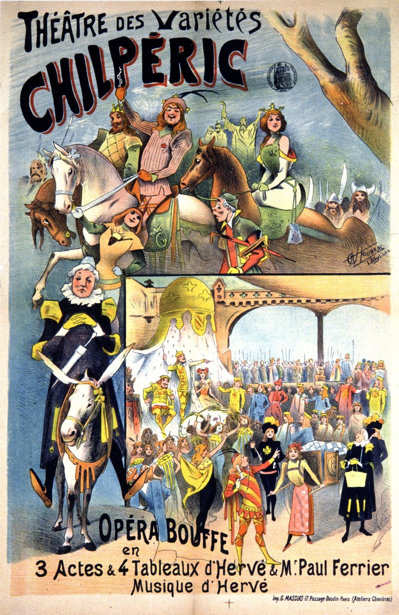 Chilperic, operet d