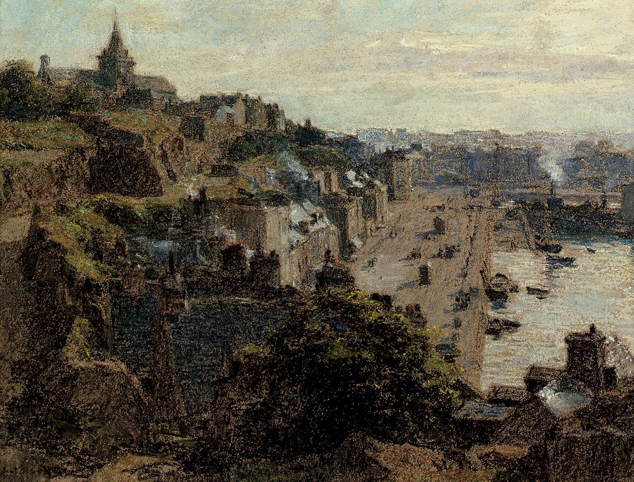 Granville, Sabah, 1892 by Leon Augustin Lhermitte