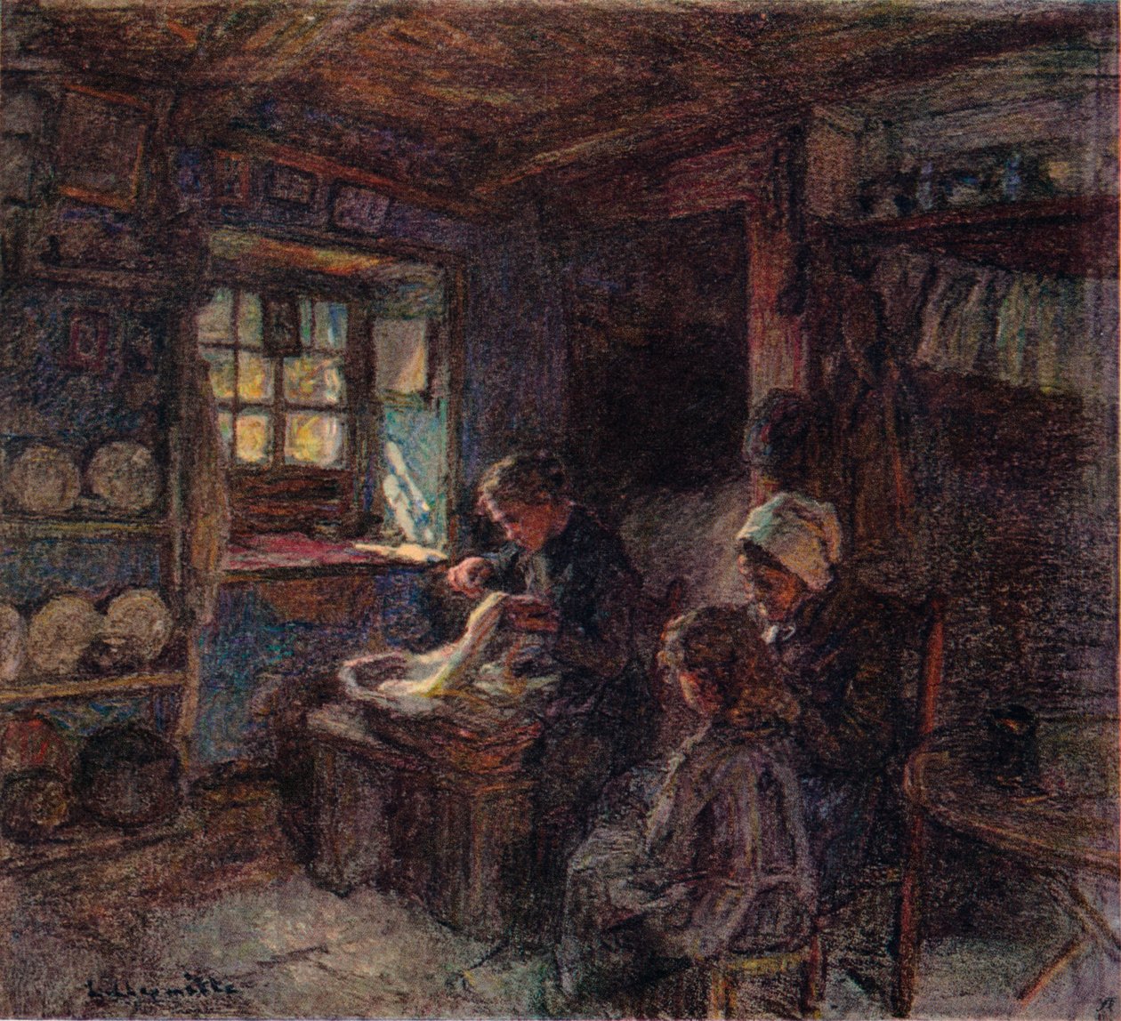 Dantelciler, c1888 by Leon Augustin Lhermitte
