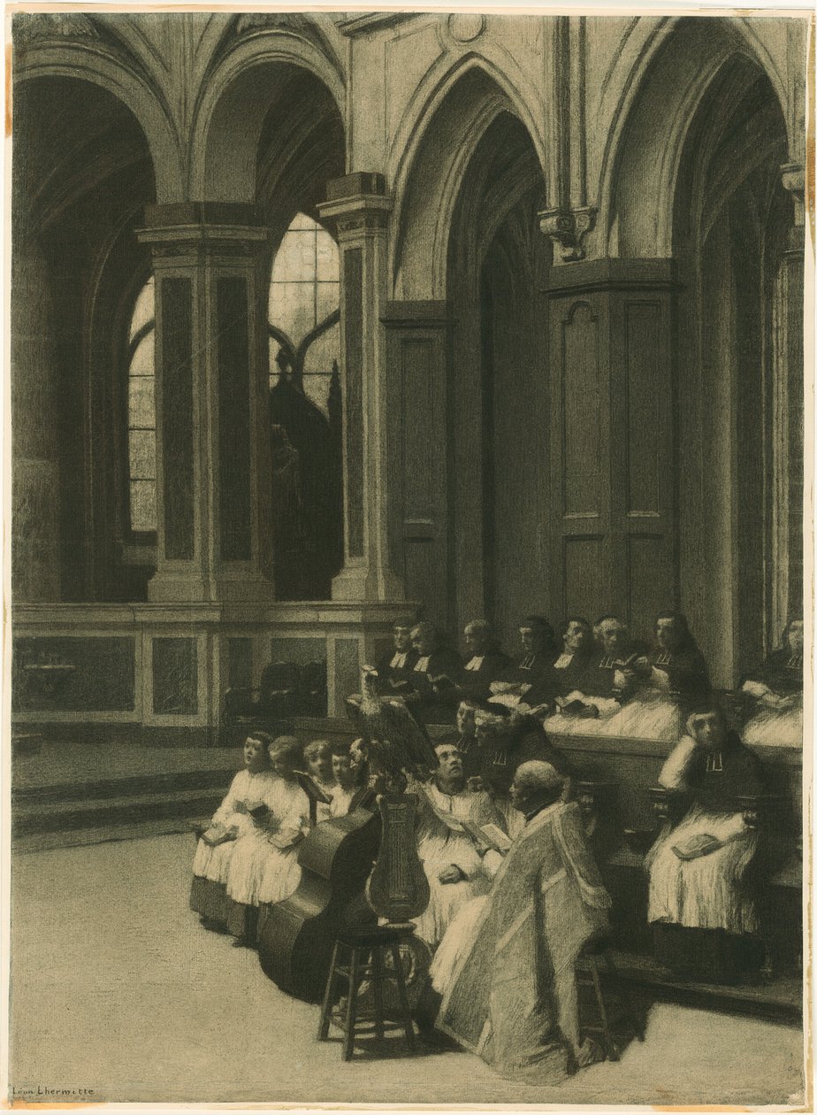 kürsü by Leon Augustin Lhermitte