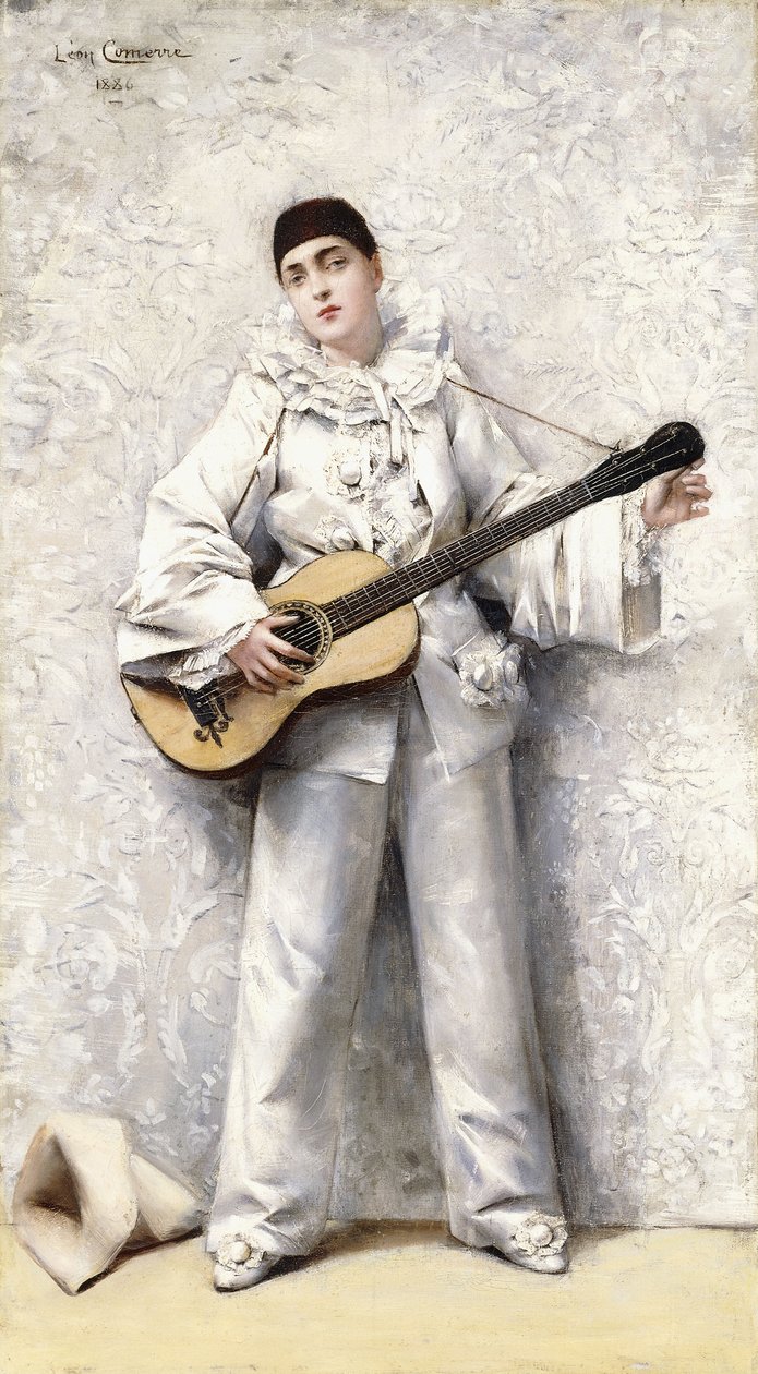 Pierrot, 1886 by Leon Francois Comerre