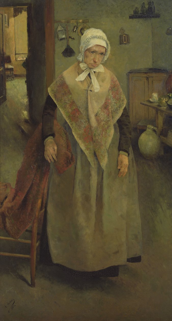 Yaşlı Hizmetçi, 1884 by Leon Henri Marie Frederic