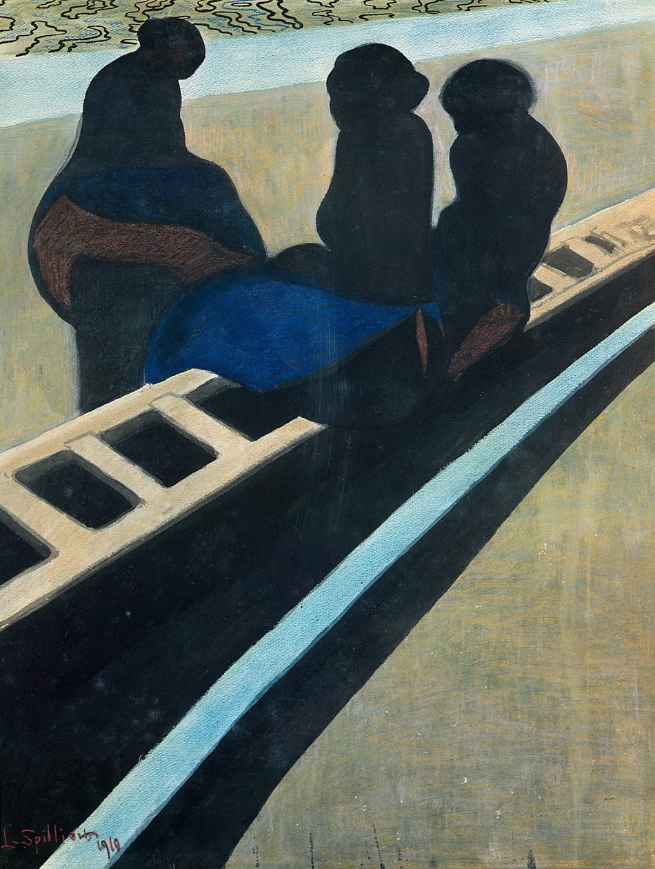 Rıhtımda Balıkçı Eşleri by Leon Spilliaert