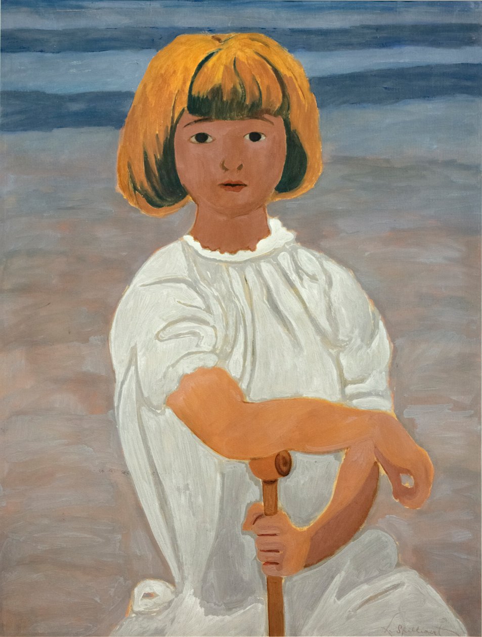 Sahilde Kız by Leon Spilliaert
