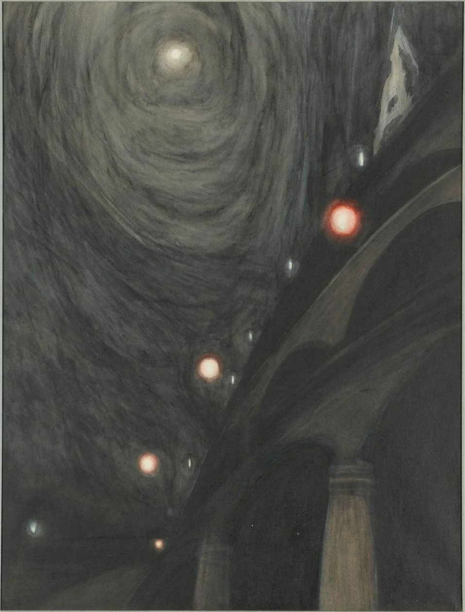 Ay Işığı ve Işık, c. 1909. by Leon Spilliaert