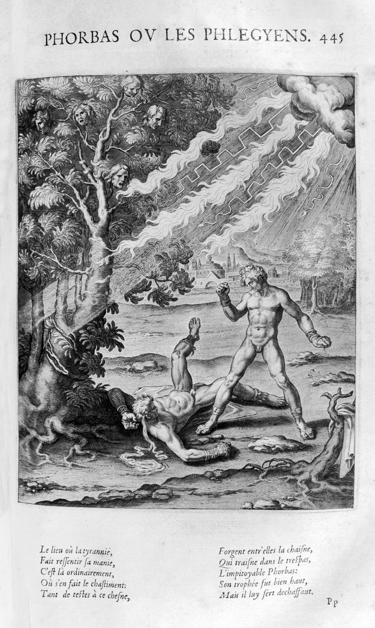 Phorbas, Apollo tarafından öldürüldü by Leonard Gaultier