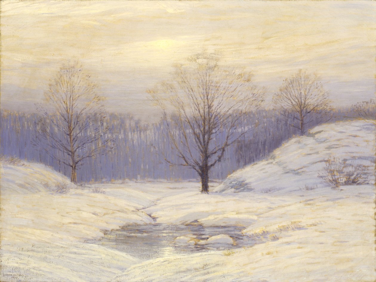 Sabah Sisi, 1909. by Leonard Ochtman