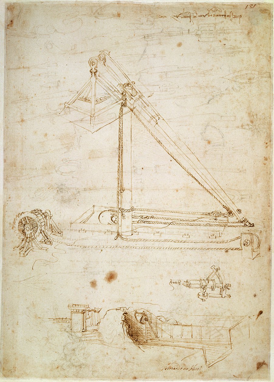 ಯುದ್ಧ ಯಂತ್ರ ಟರ್ಕಿ by Leonardo da Vinci