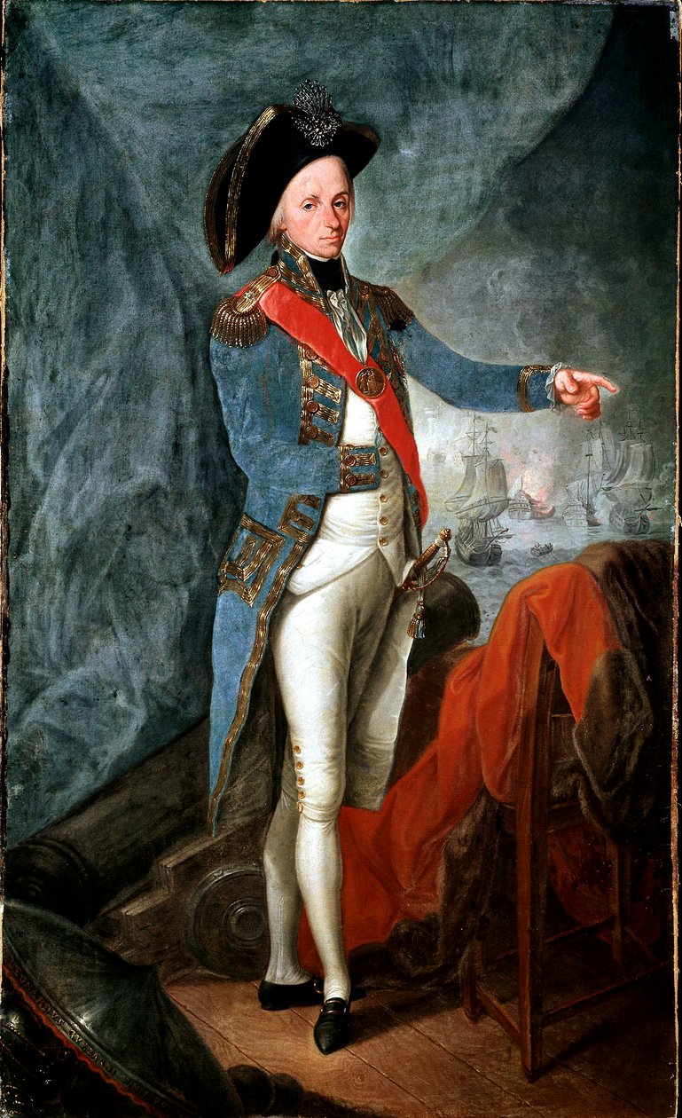 Horatio Nelson'ın portresi by Leonardo Guzzardi