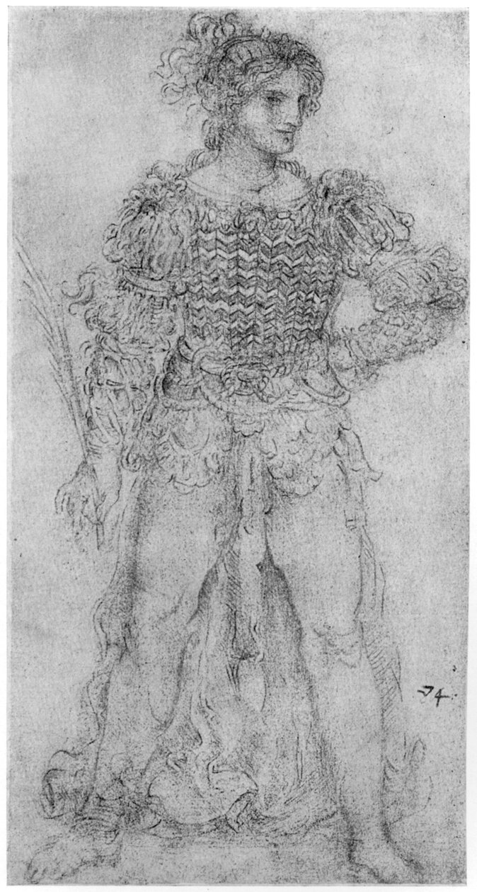 Kostüm Çalışması, 1954 by Leonardo da Vinci