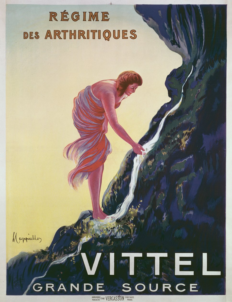 Vittel Grande Source Reklamı, 1911 by Leonetto Cappiello