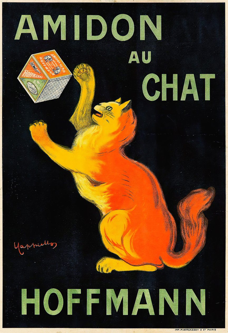 Kedi Nişastası. by Leonetto Cappiello