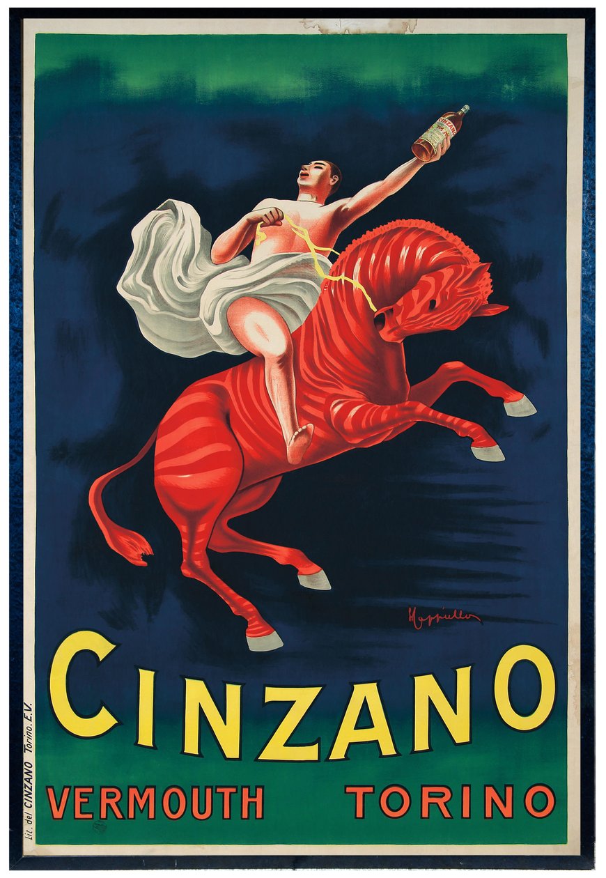 Cinzano Vermut Torino, 1910. by Leonetto Cappiello
