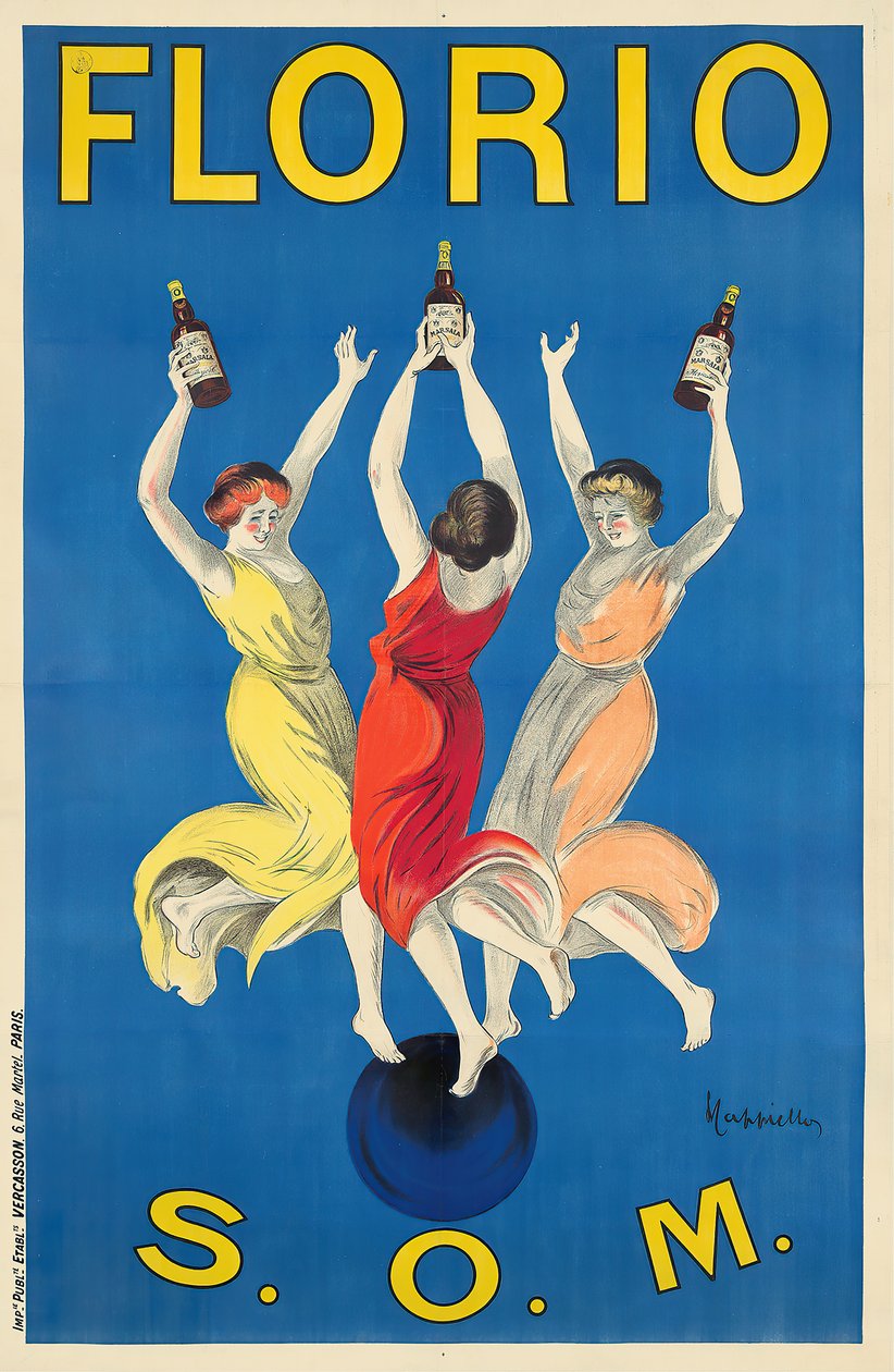 Florio, c. 1911. by Leonetto Cappiello