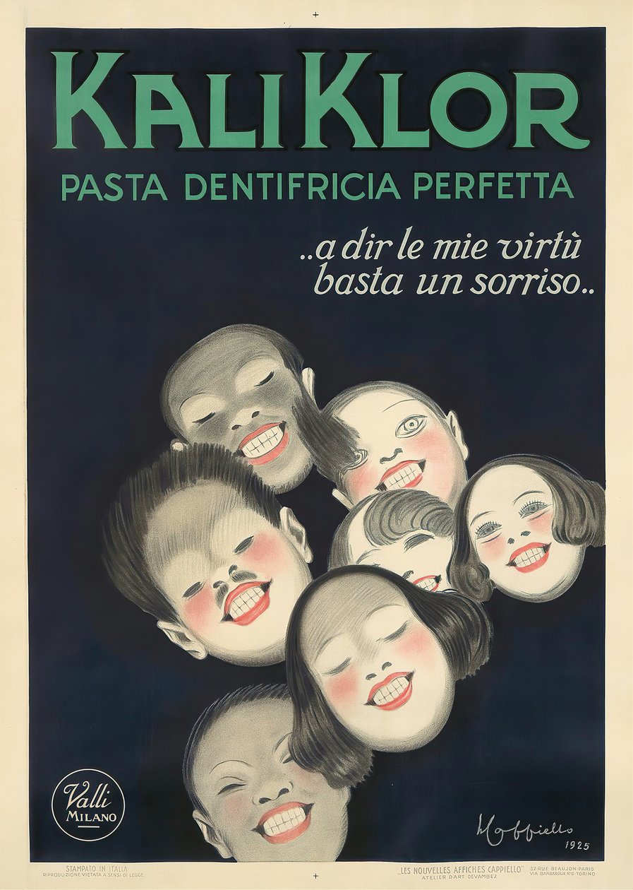 Kali Klor, 1925. by Leonetto Cappiello