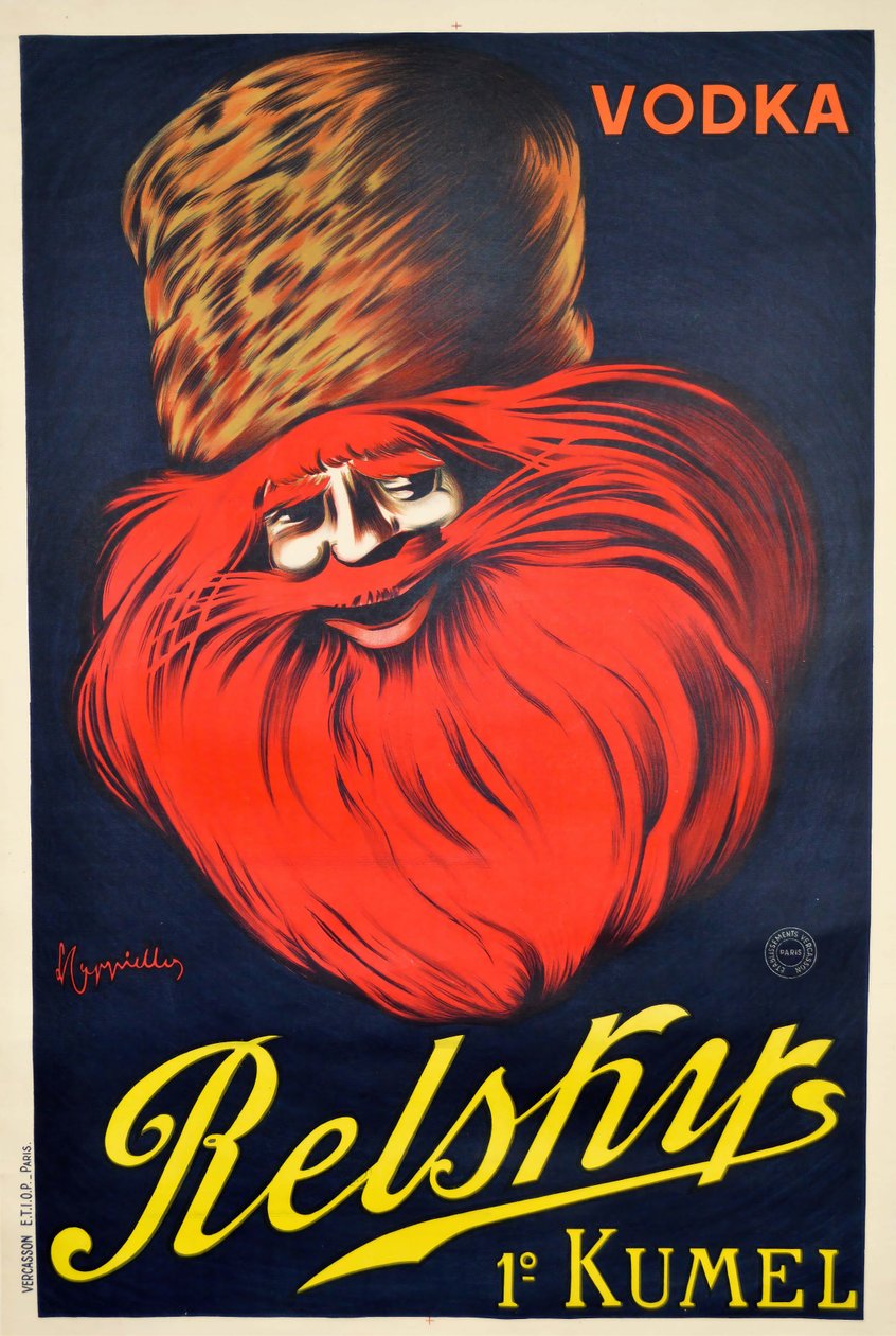 Relsky Votka, 1925. by Leonetto Cappiello