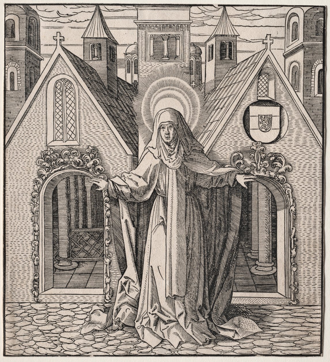 Sancta Rega, 1512-1516. by Leonhard Beck