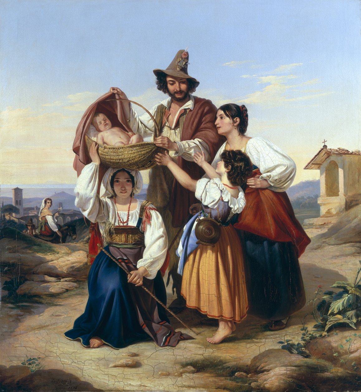 İtalyan çoban, 1835 by Leopold Pollak