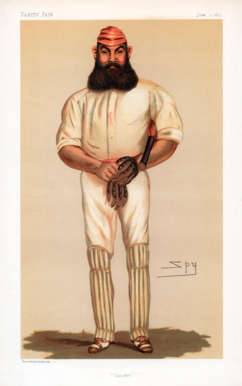 Kriket, 1877. by Leslie Matthew Ward