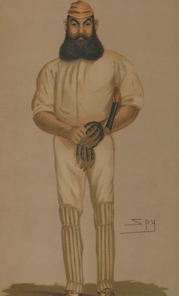 Kriket, 1877. by Leslie Matthew Ward