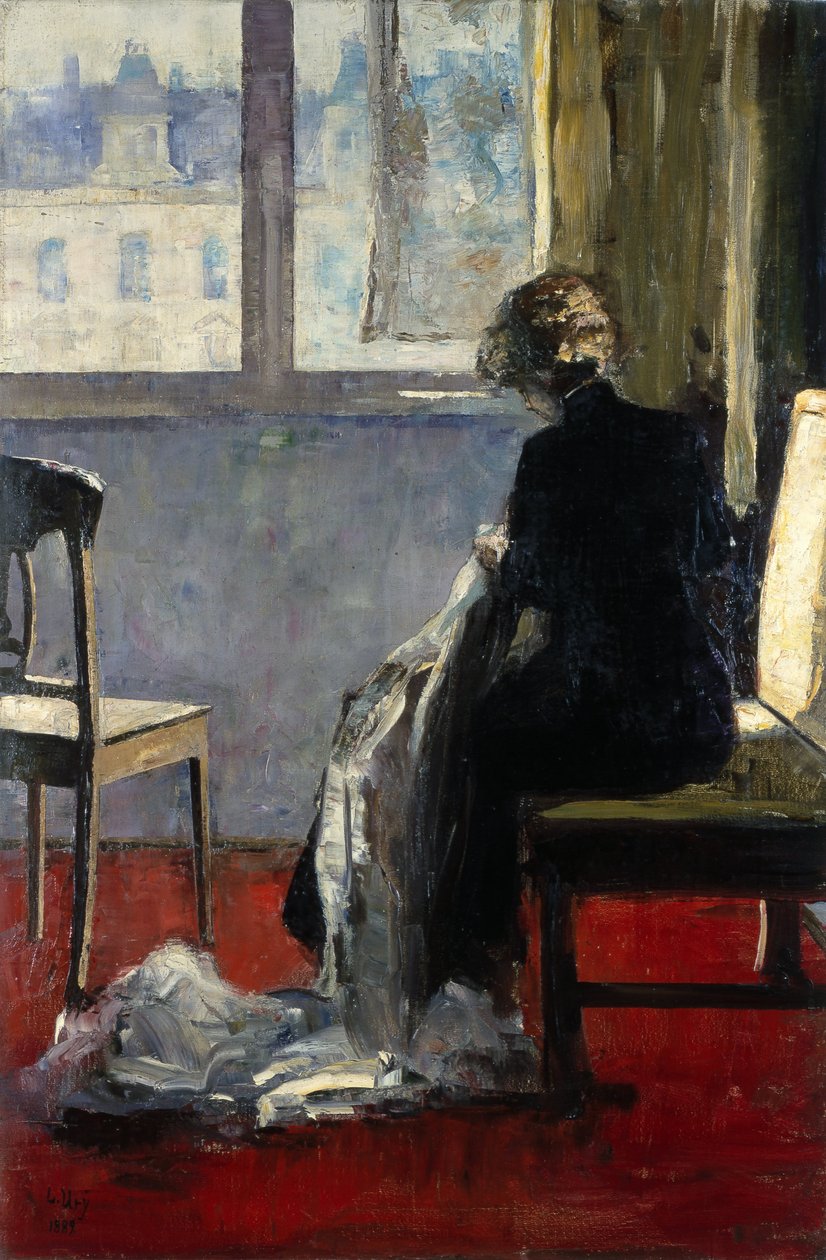 Kırmızı halı by Lesser Ury