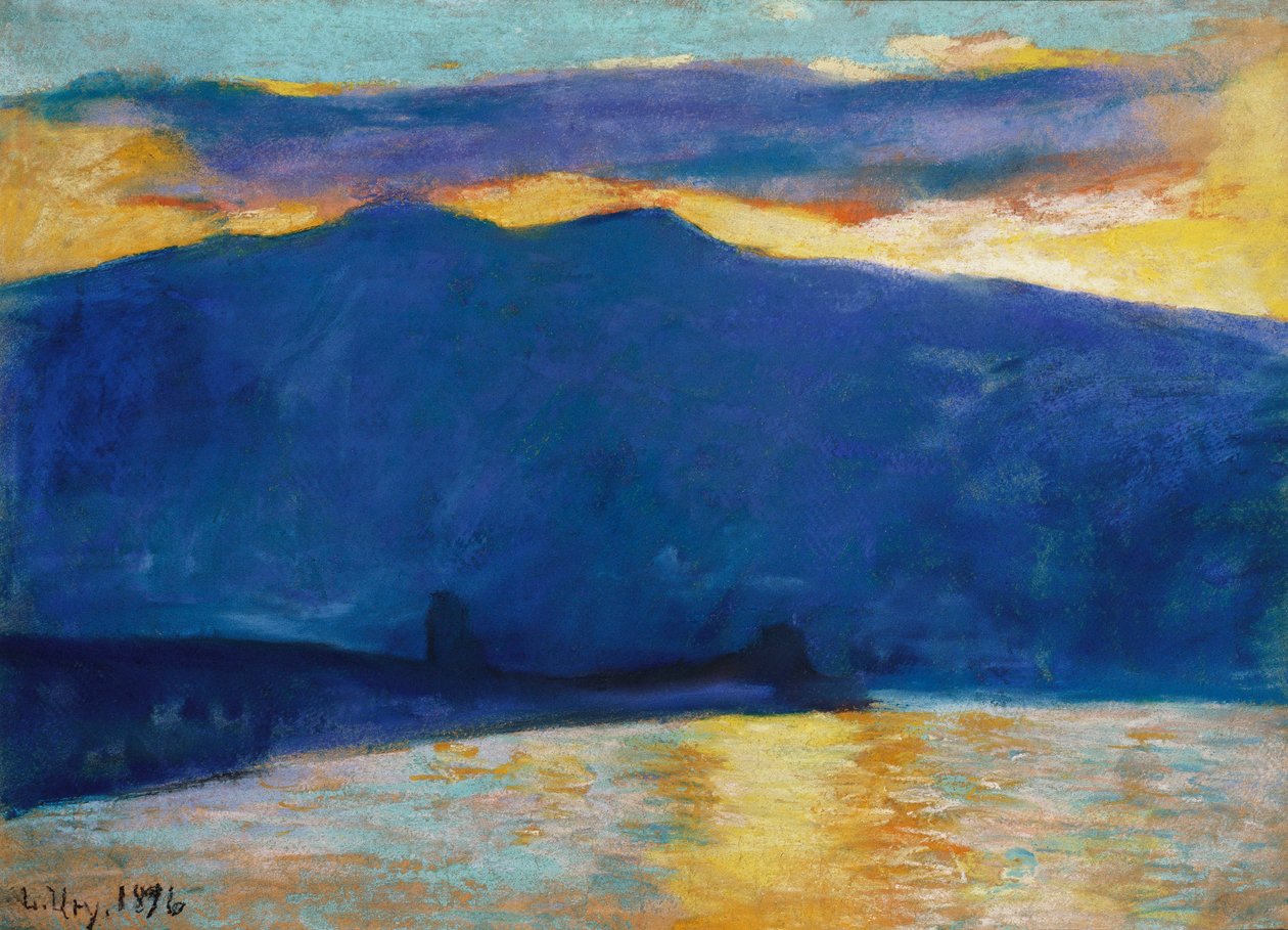 Gün doğumu, 1896 by Lesser Ury