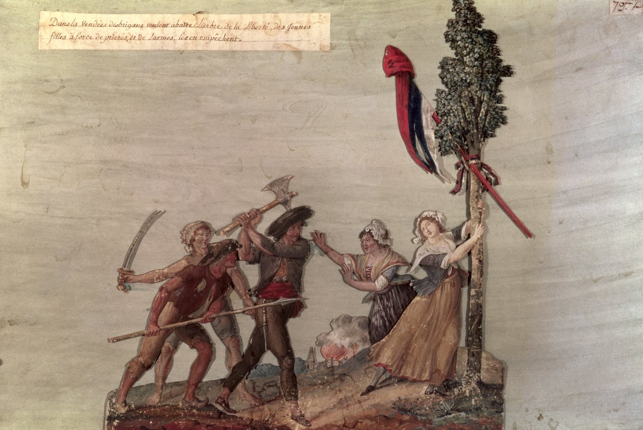 Fanatic Peasants in the Chouan War  by Lesueur Brothers