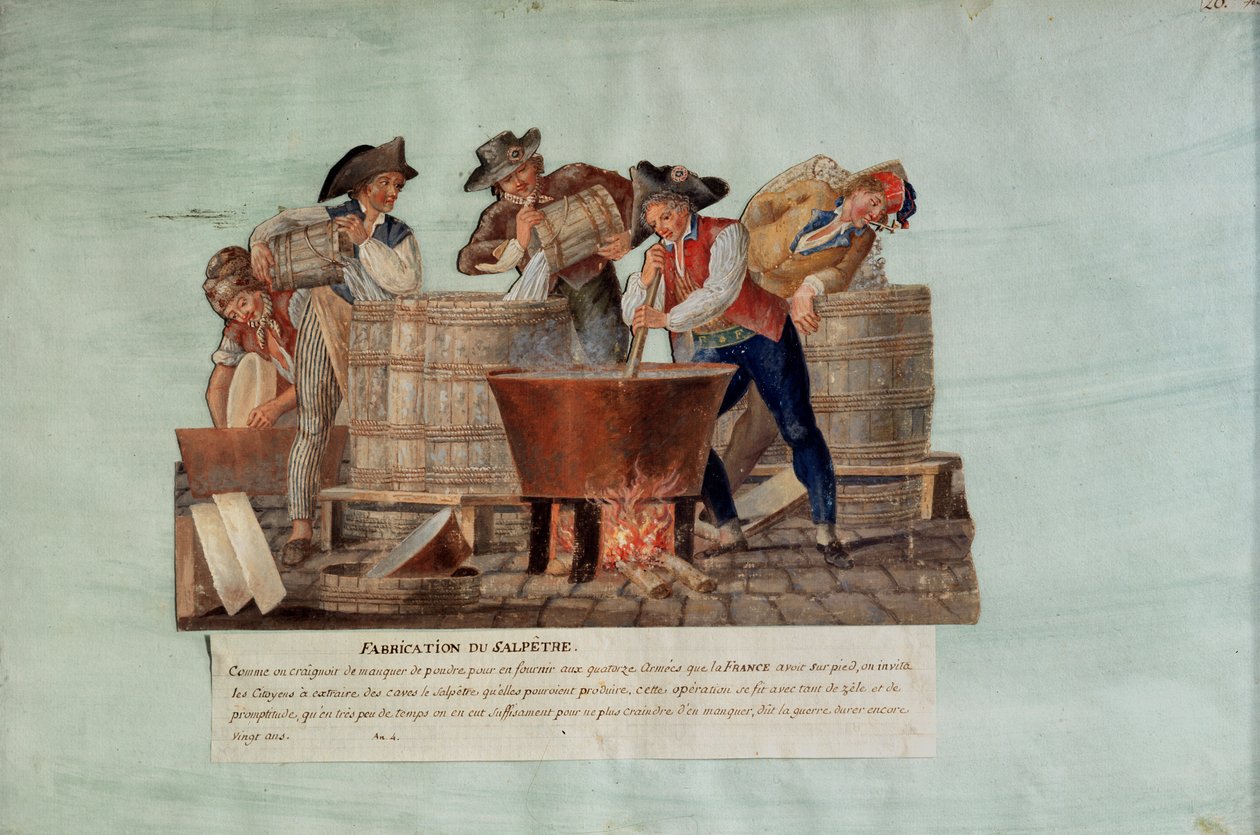 Güherçile yapımı (kartta guaj) by Lesueur Brothers