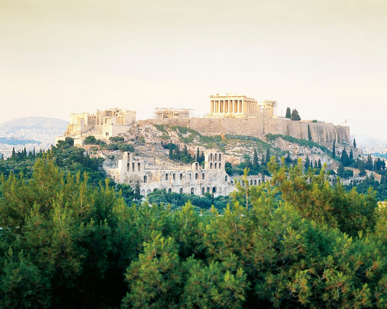 Yunanistan, Attika, Atina Parthenon Akropolisi by Unbekannt Unbekannt
