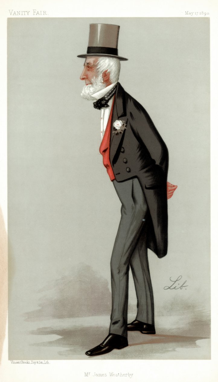 Bay James Weatherby, 1890. by Liborio Prosperi