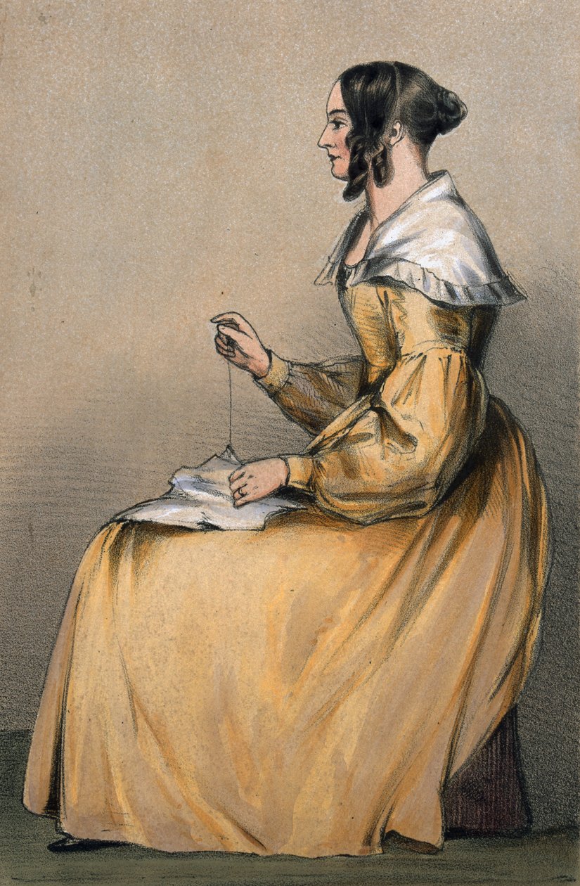 Bayan Eyre, 1842 by Lieutenant Vincent Eyre