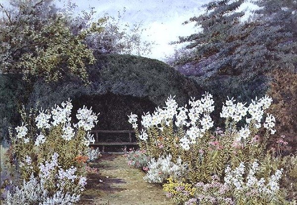 Bahçedeki Paskalya Zambakları by Lilian Stannard