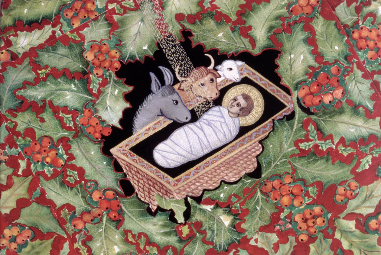Nefesi olan her şeyin Rabbi övmesine izin ver, 1997 (kağıt üzerinde wc) by Lillian Delevoryas