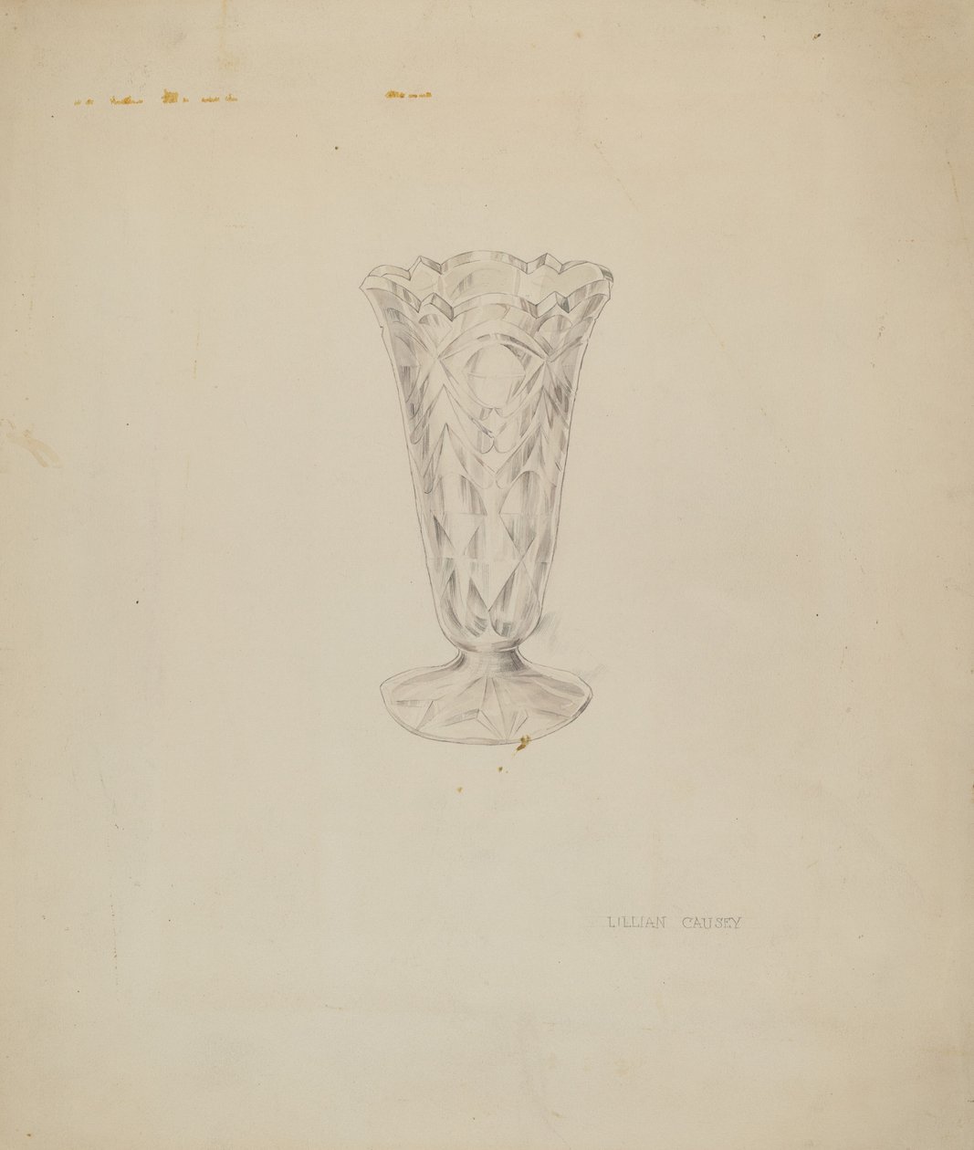 Vazo, ç. 1937. by Lillian Causey