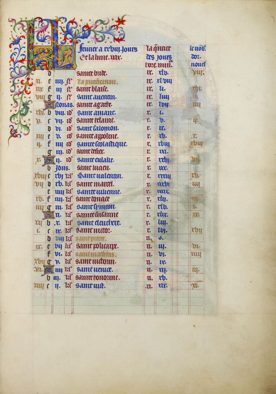 Très Riches Heures du Duc de Berry by Limbourg Brothers