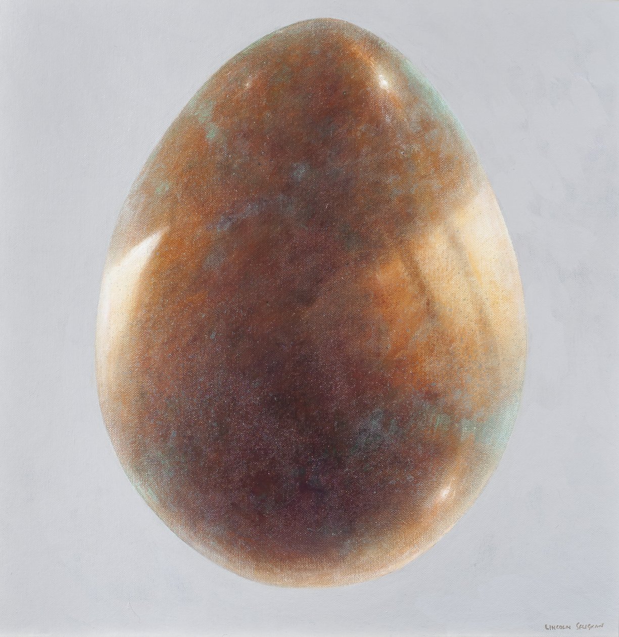 Bronze Egg, 2014  by Lincoln Seligman