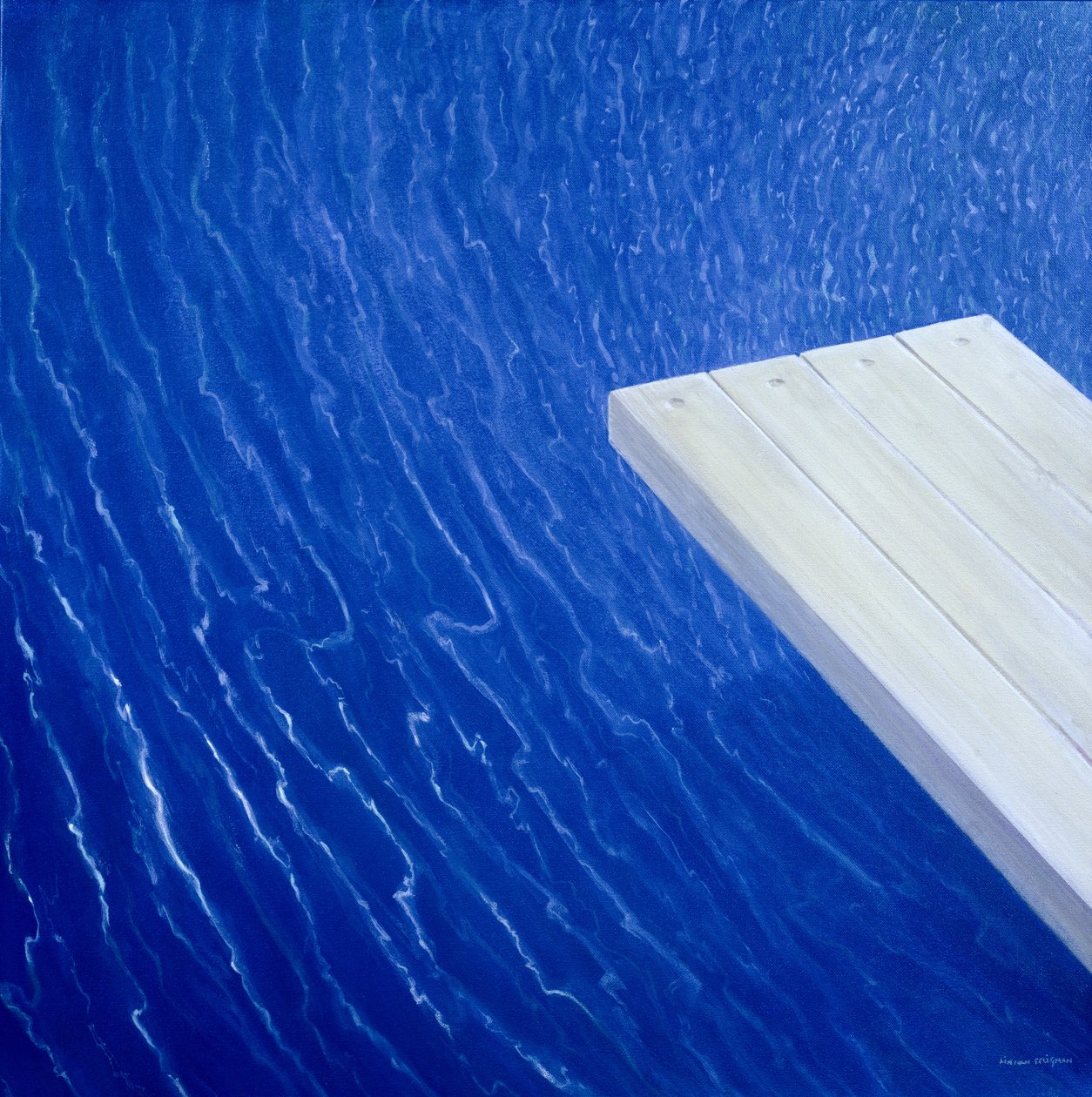 Dalış Kurulu, 2004 (akrilik) by Lincoln Seligman