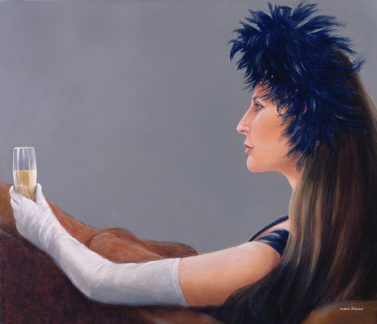 Simge, 2005 (akrilik) by Lincoln Seligman