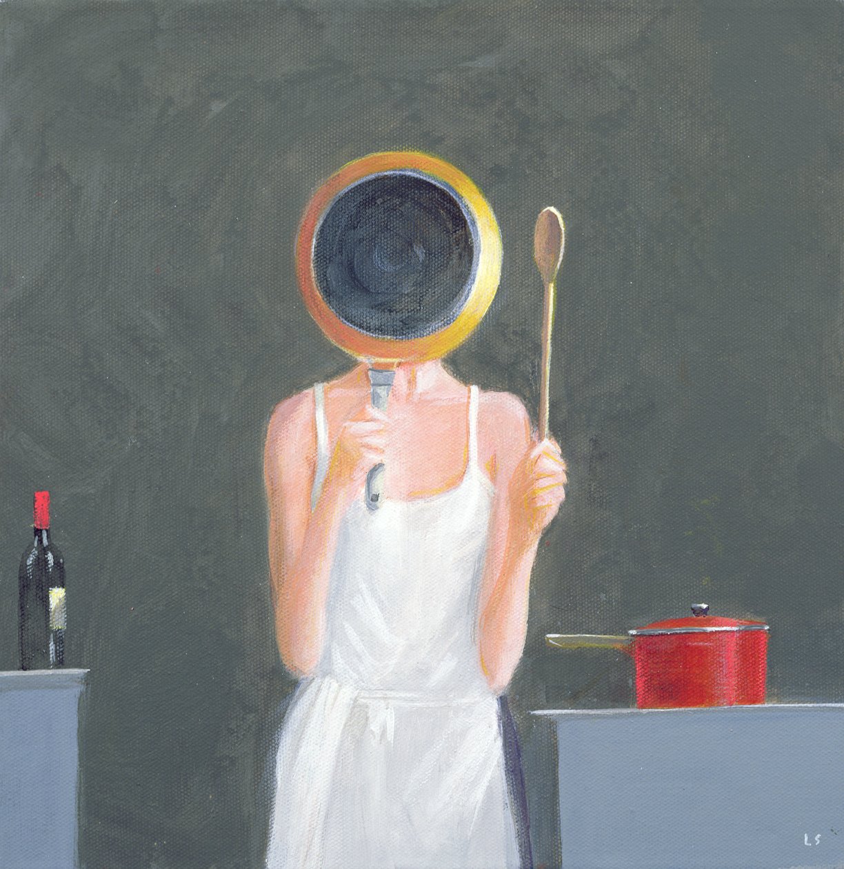 Masterchef, 2005 (akrilik) by Lincoln Seligman