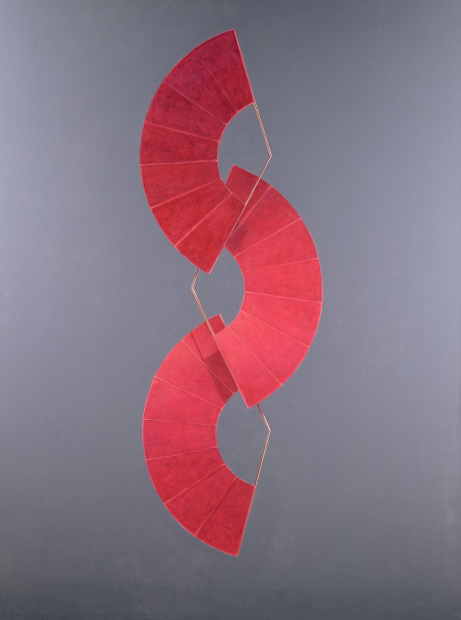 Kırmızı Hayranlar, 2005 (akrilik) by Lincoln Seligman