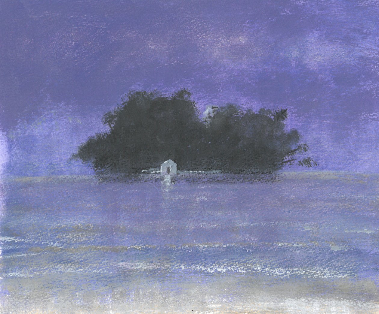 Tapraban (kağıt üzerinde akrilik) by Lincoln Seligman