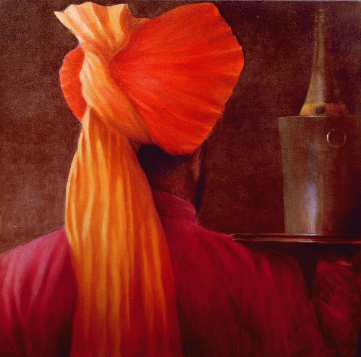 Taj'da şarap garsonu by Lincoln Seligman