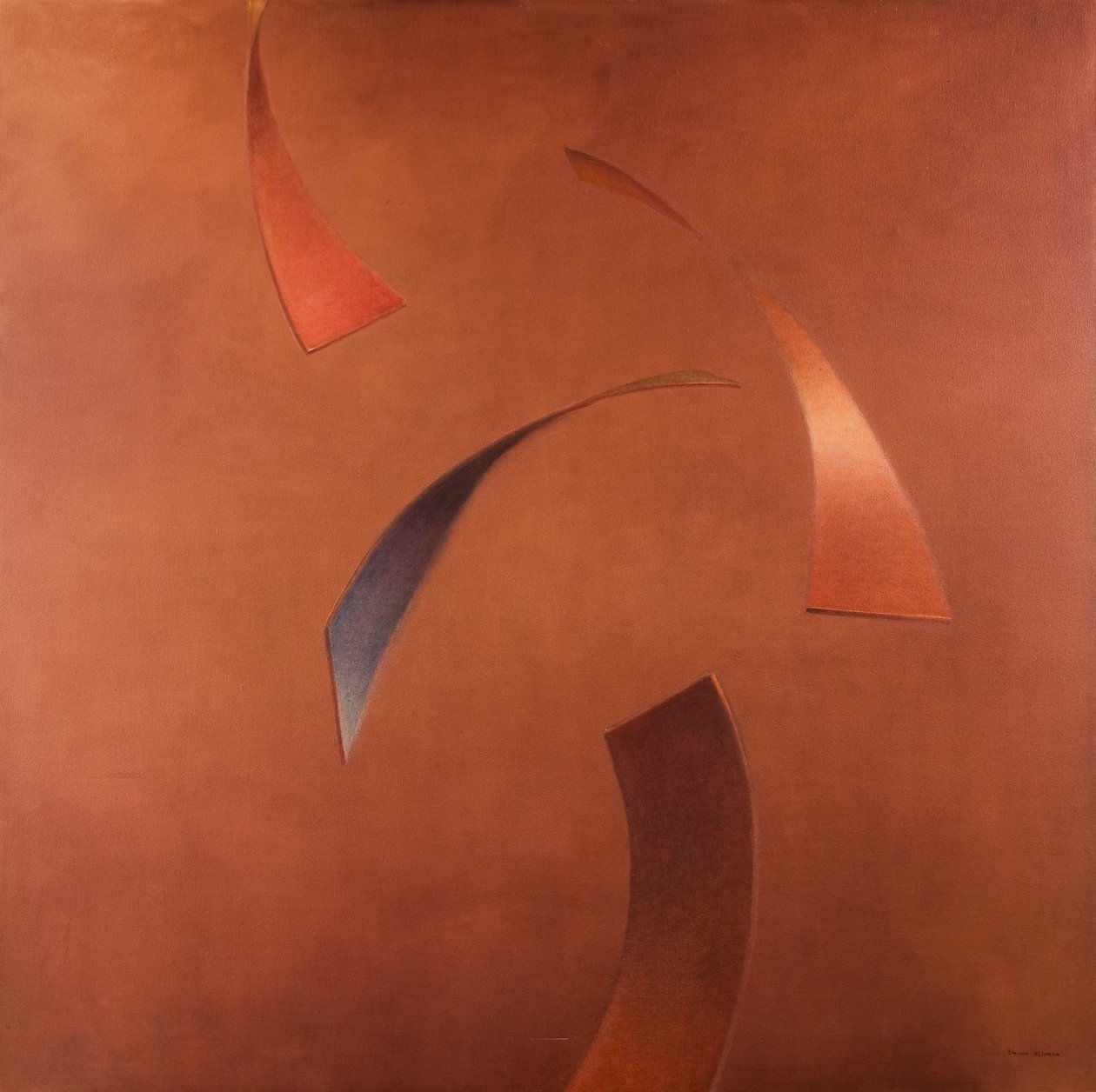 Santrifüj, 2010 (tuval üzerine akrilik) by Lincoln Seligman